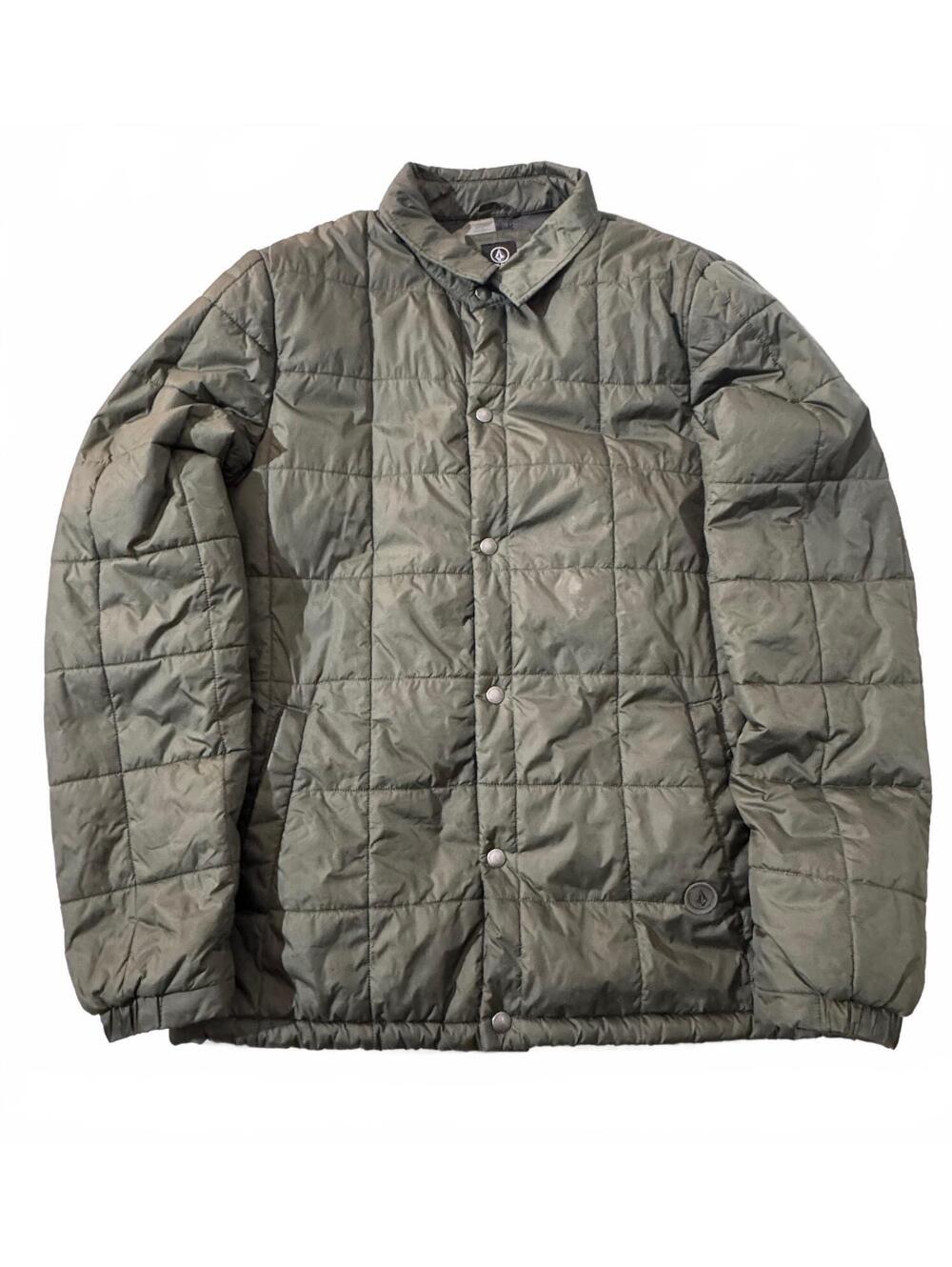Nylon quilted shirt jacket, Volcom